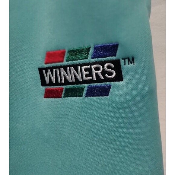 Mens Medium 2pc Winners NYC Track Suit Teal Green - Picture 7 of 9
